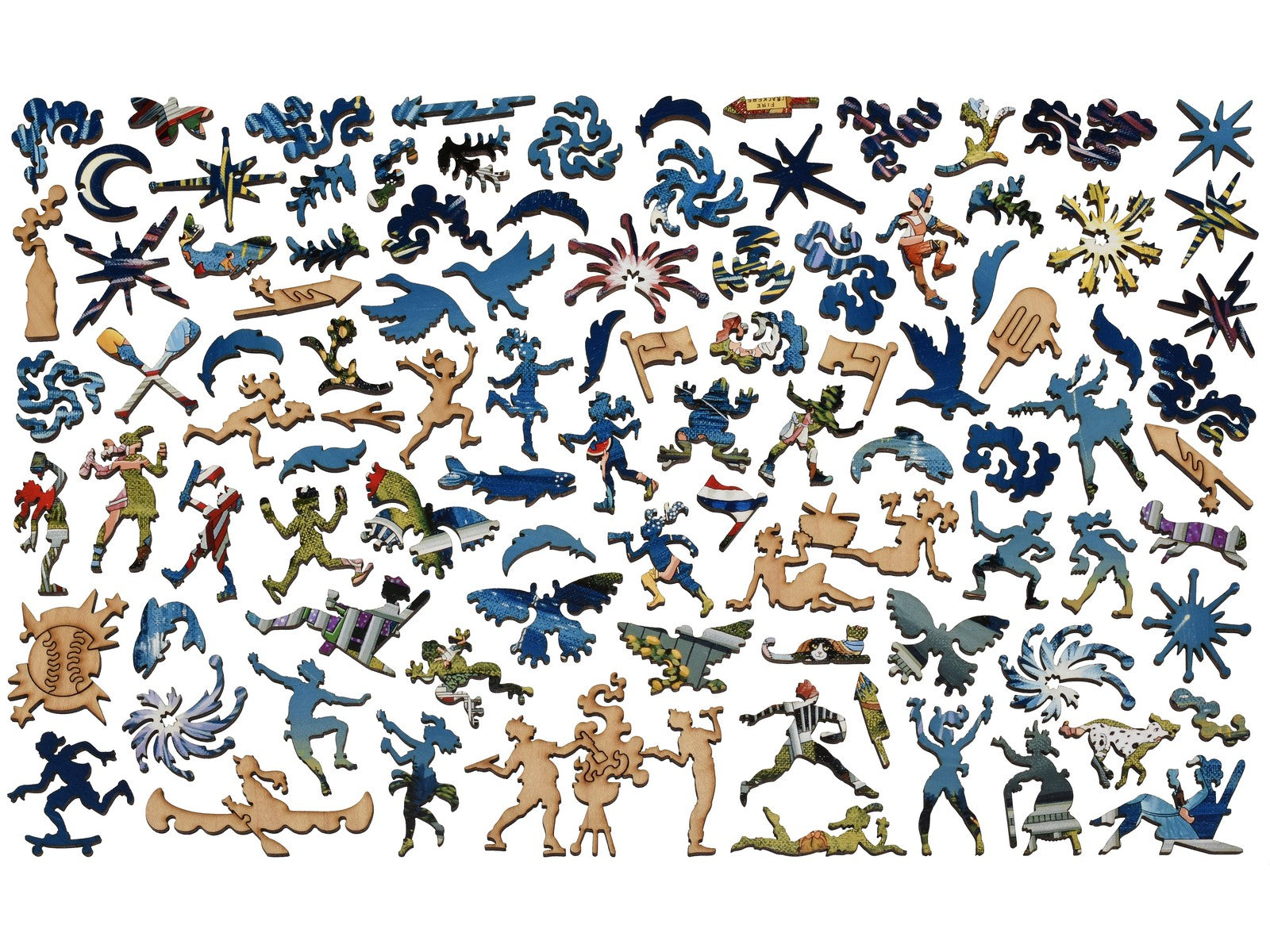 Lakeside on the Fourth Wooden Jigsaw Puzzle | Liberty Puzzles