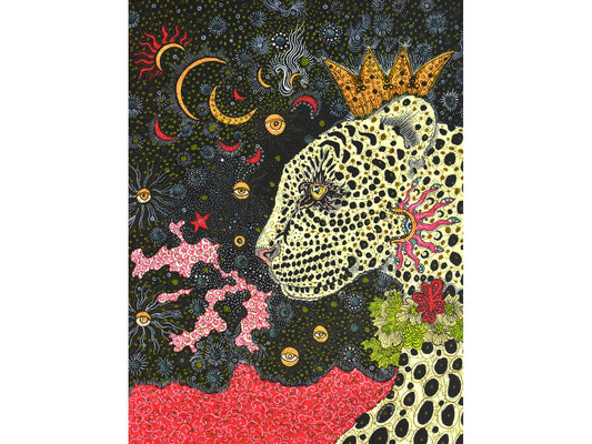 The front of the puzzle, Leopard.