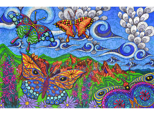 The front of the puzzle, Marshall Mesa.