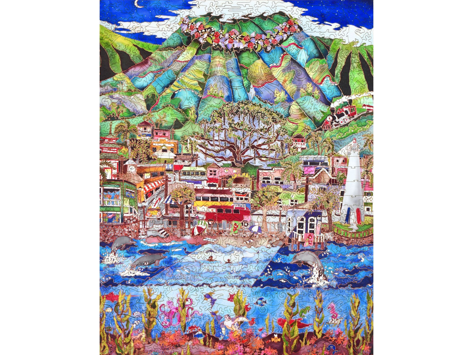 Maui Wooden Jigsaw Puzzle | Liberty Puzzles