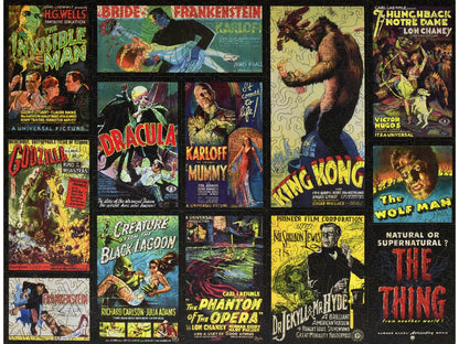 The front of the puzzle, Monster Mash.