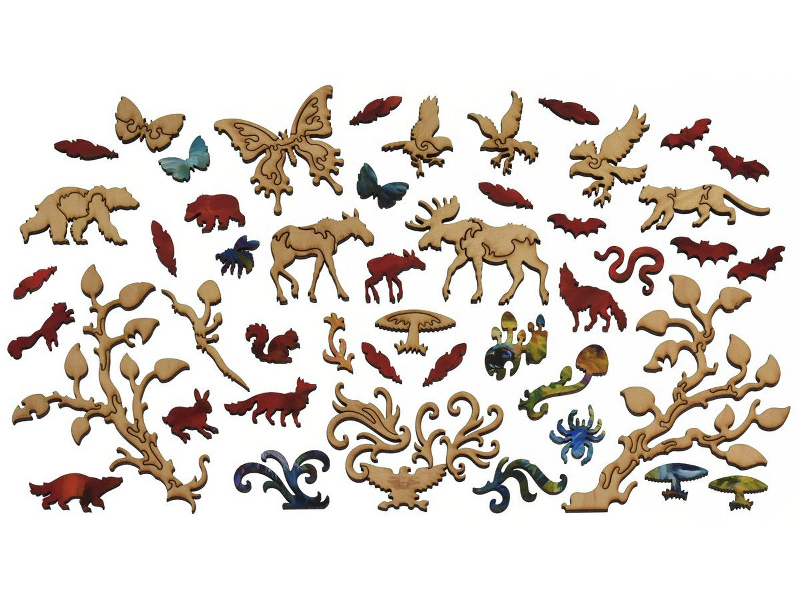The whimsies that can be found in the puzzle, Troublesome Moose.
