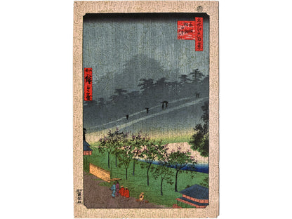 The front of the puzzle, Night Rain.