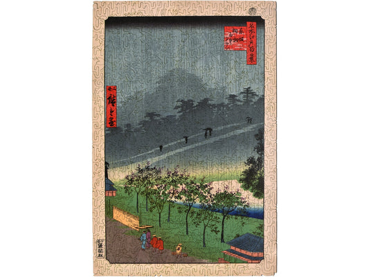 The front of the puzzle, Night Rain.