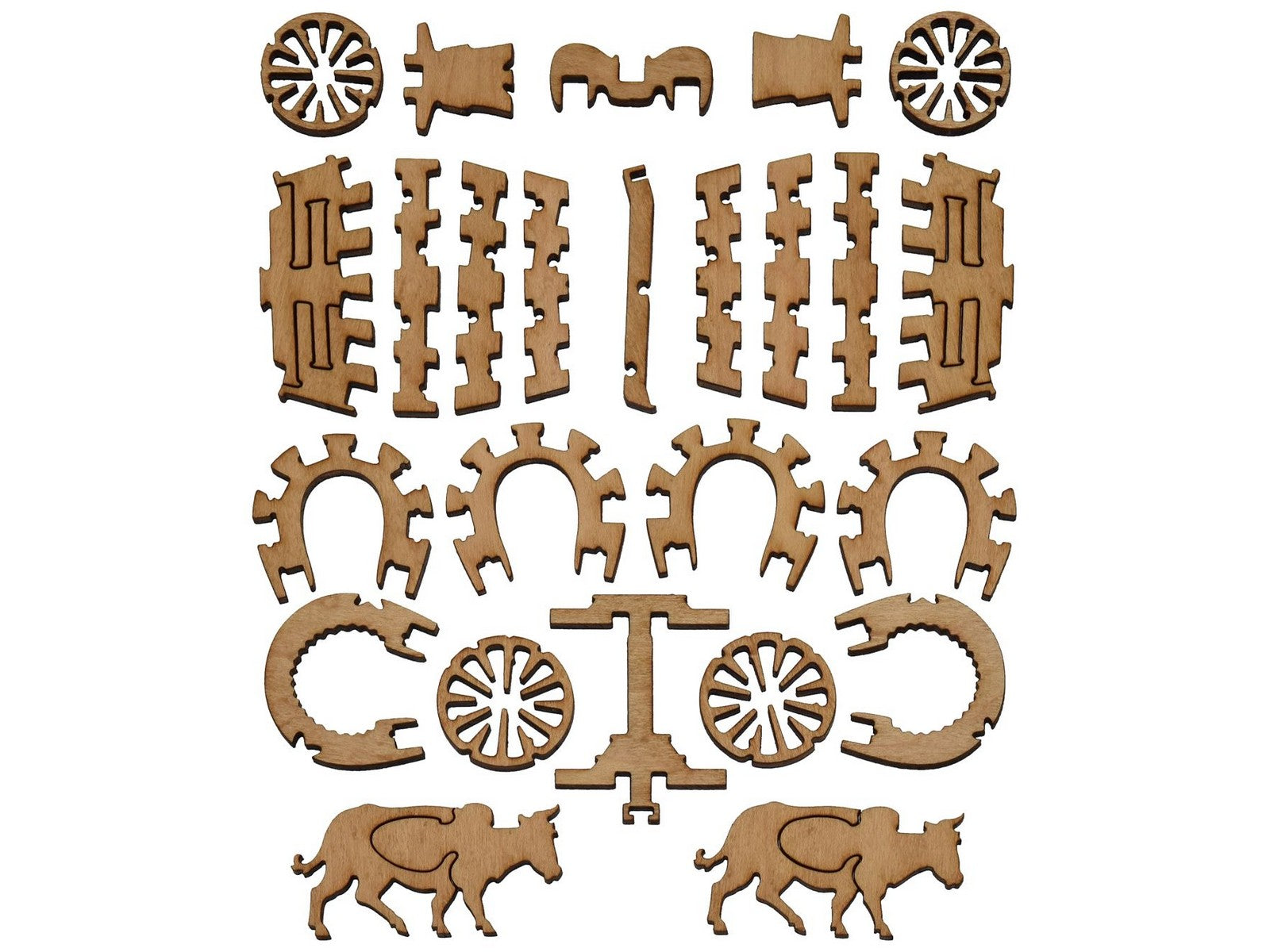 The Oregon Trail Wooden Jigsaw Puzzle | Liberty Puzzles The Oregon Trail Wooden Jigsaw Puzzle | Liberty Puzzles