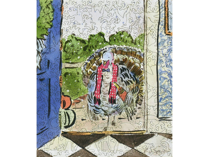 The front of the puzzle, Overdressed.