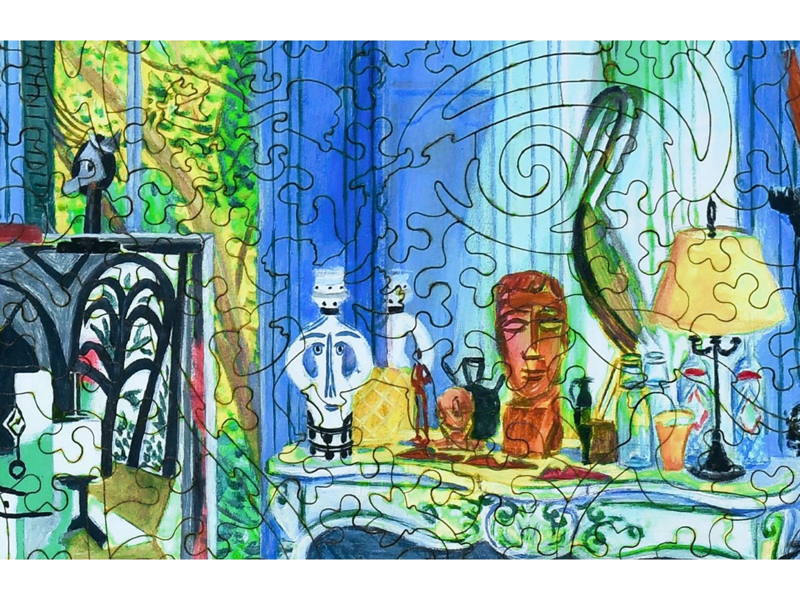Verhoog jezelf marmeren hek Picasso's Studio Wooden Jigsaw Puzzle | Liberty Puzzles
