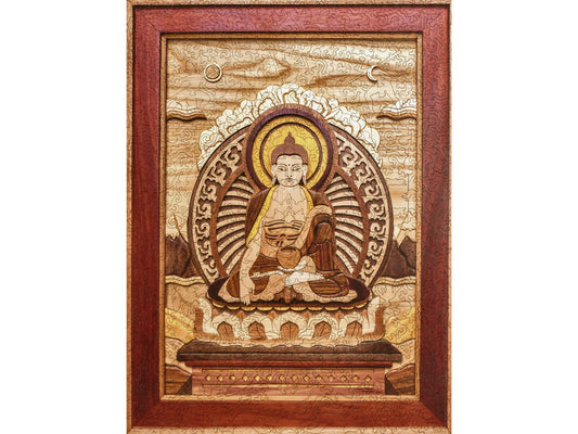 The front of the puzzle, Shakyamuni Buddha.