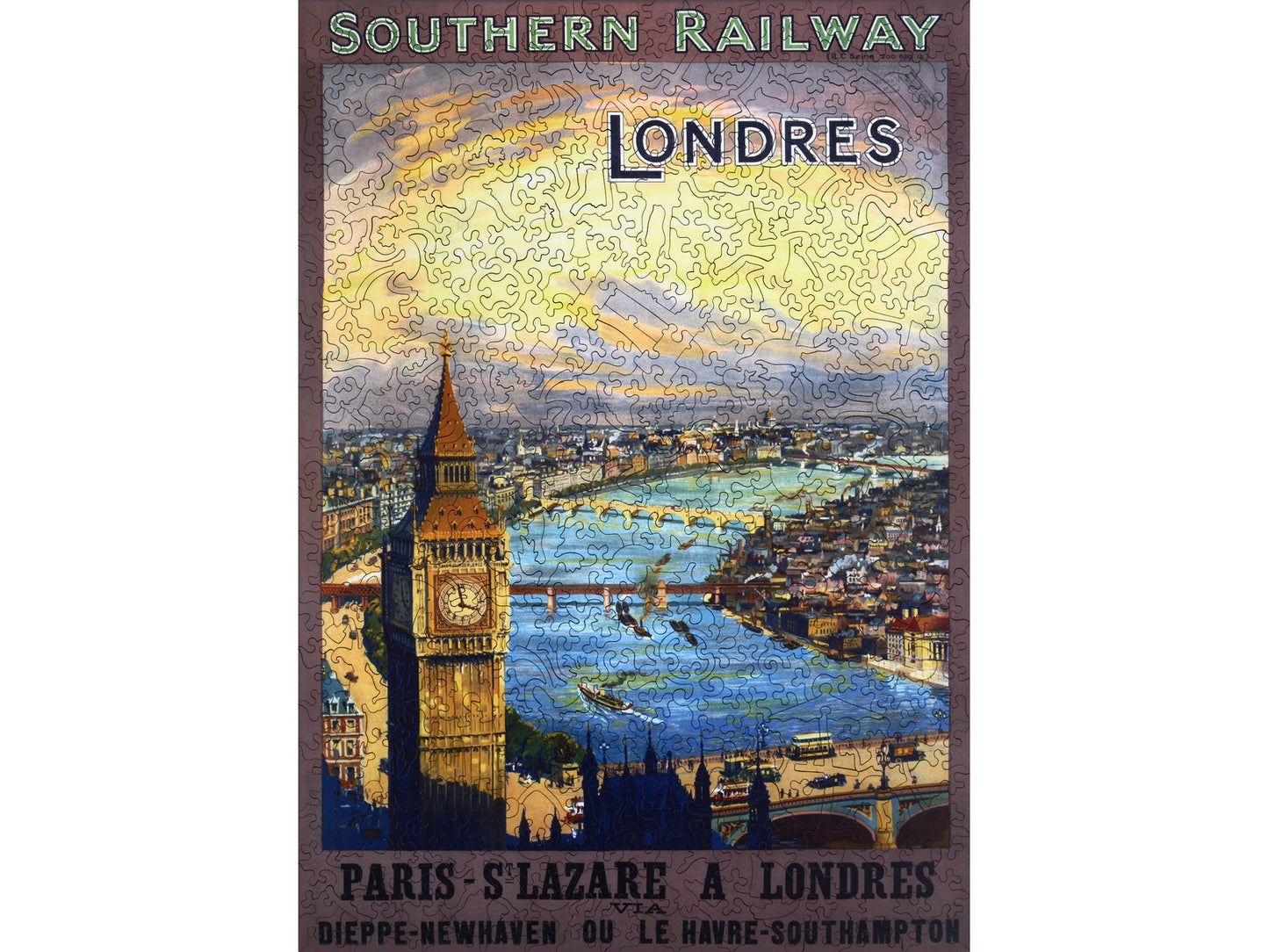 The front of the puzzle, Southern Railway.