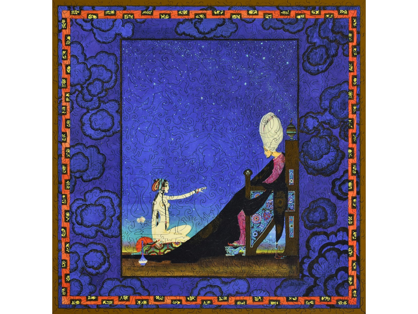 The front of the puzzle, The Story of Scheherazade.