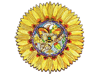 The front of the puzzle, Sunflower.