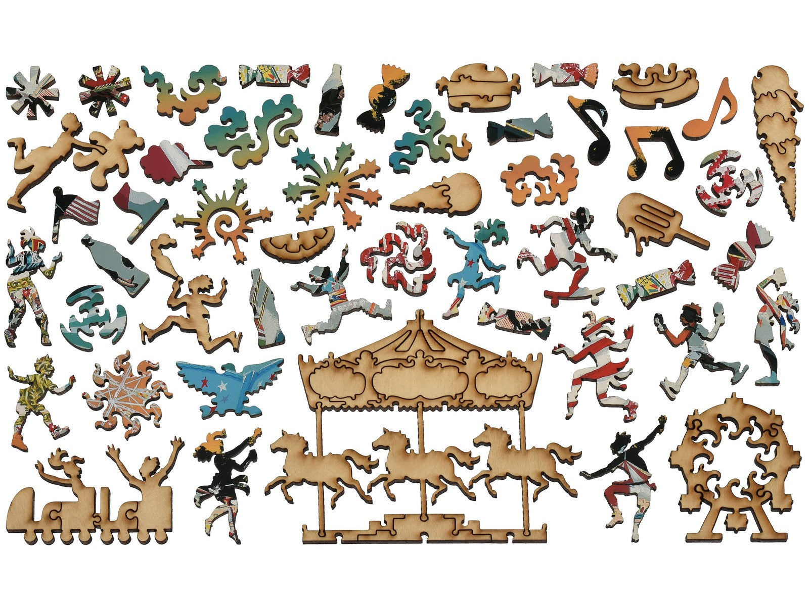 The Fair Wooden Jigsaw Puzzle | Liberty Puzzles