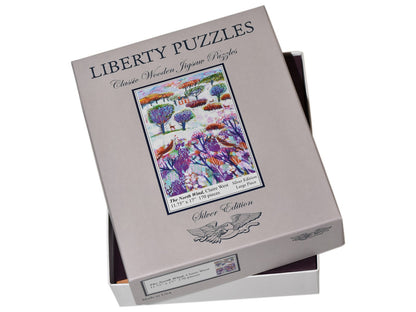 The puzzle, The North Wind with the box that it goes in.