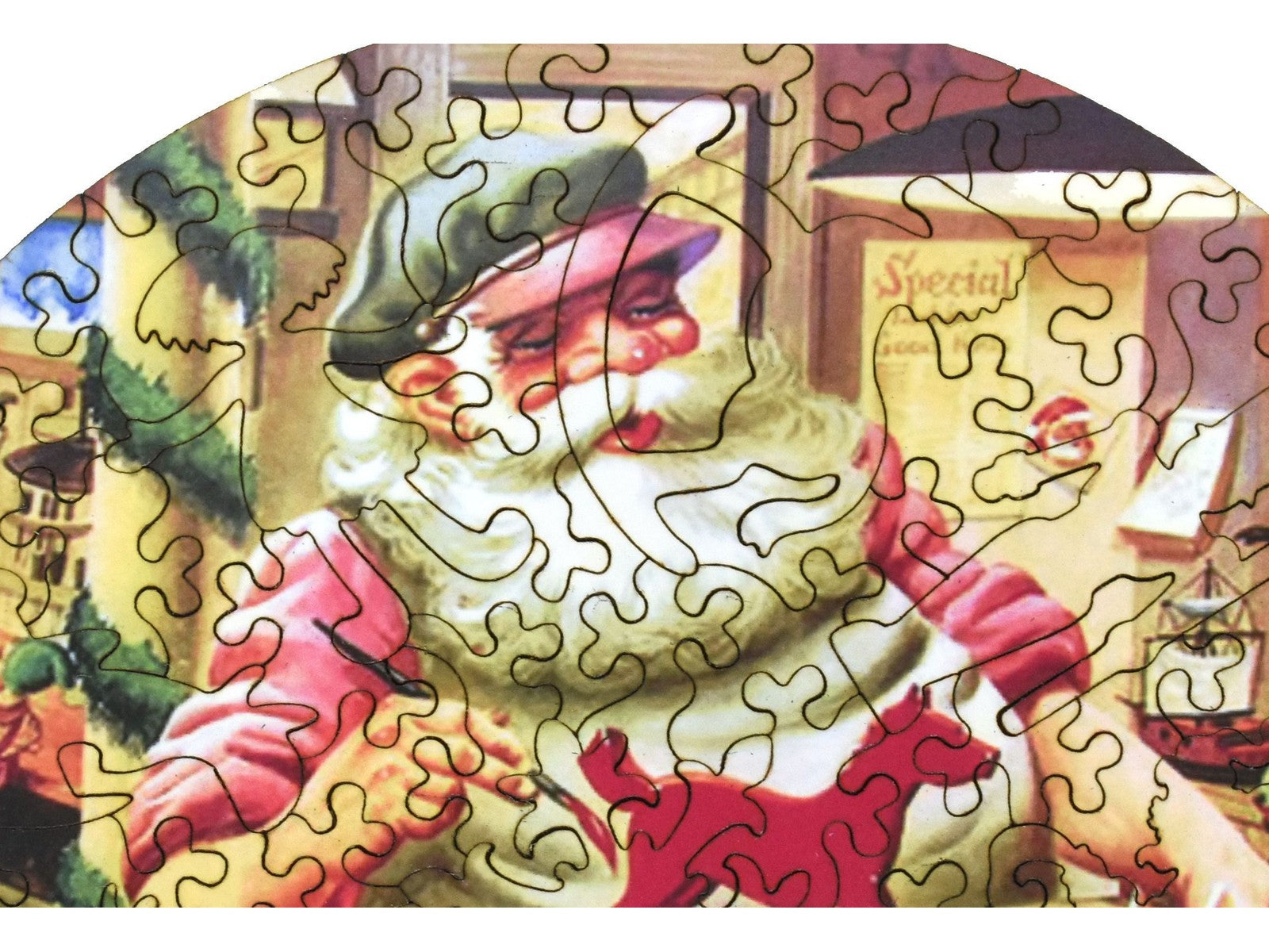 Jigsaw toy factory laser cut hot sale wooden puzzle