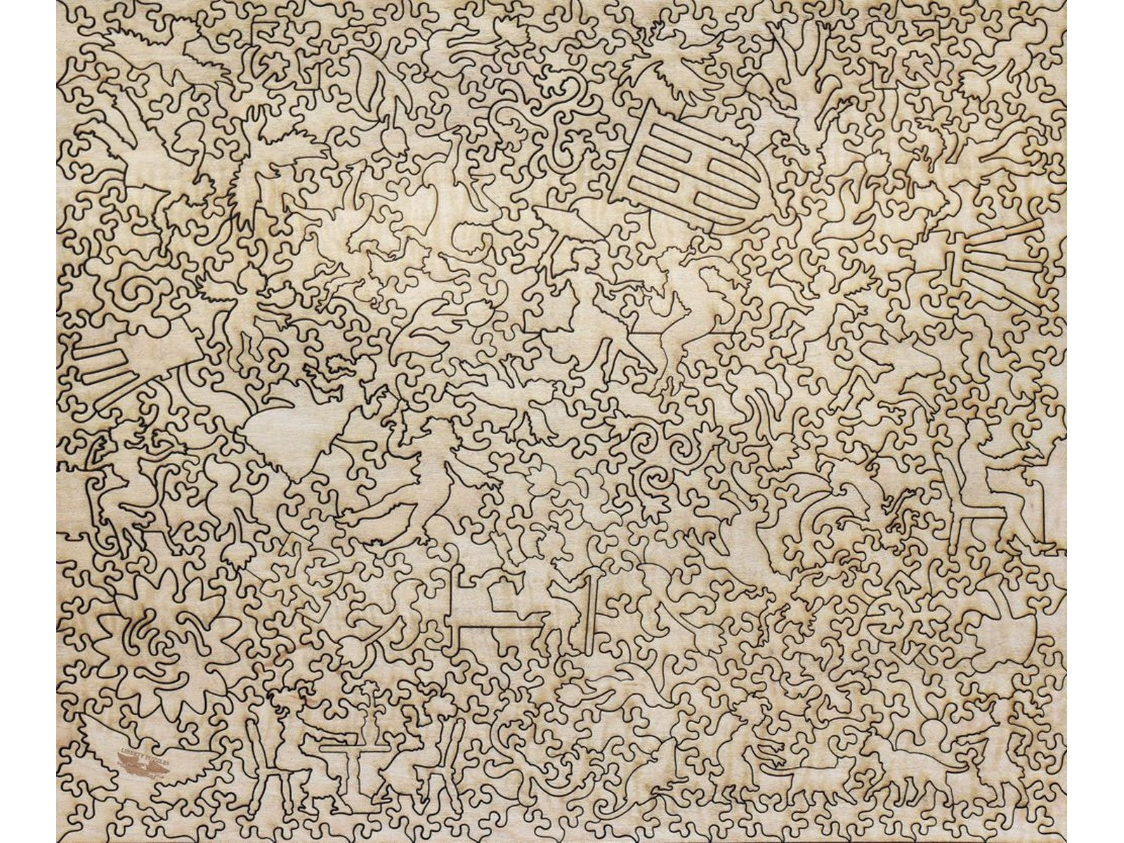 Tulips The Blue Jug Wooden Jigsaw Puzzle Liberty Puzzles