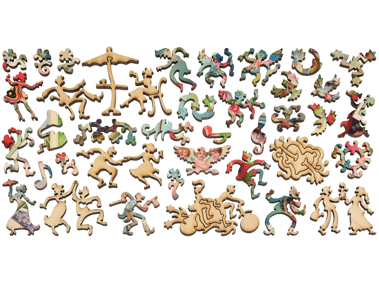 The whimsies that can be found in the puzzle, Valentine Collection Special Edition.