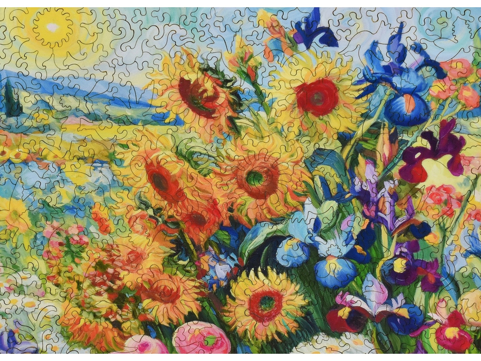 Van Gogh's Garden Wooden Jigsaw Puzzle | Liberty Puzzles