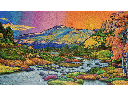 The front of the puzzle, Wolf Creek Pass.