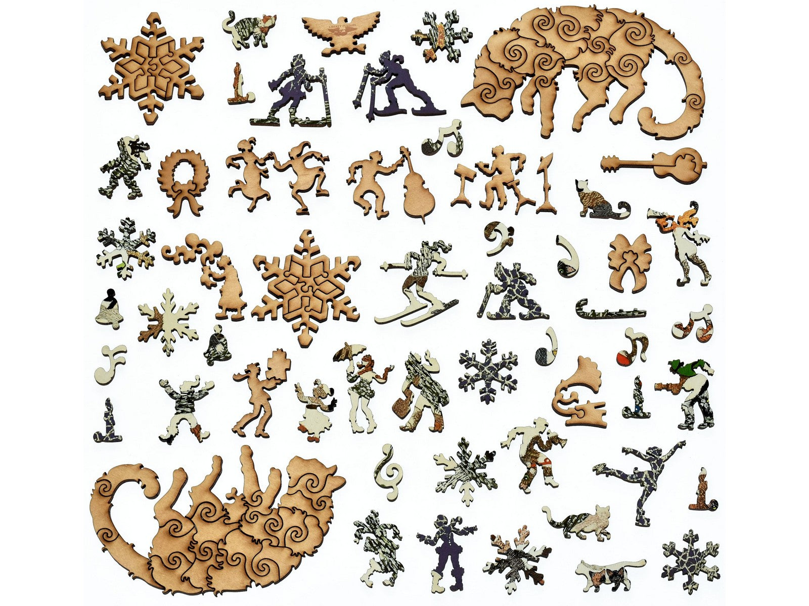 The whimsies that can be found in the puzzle, A Resounding Success.