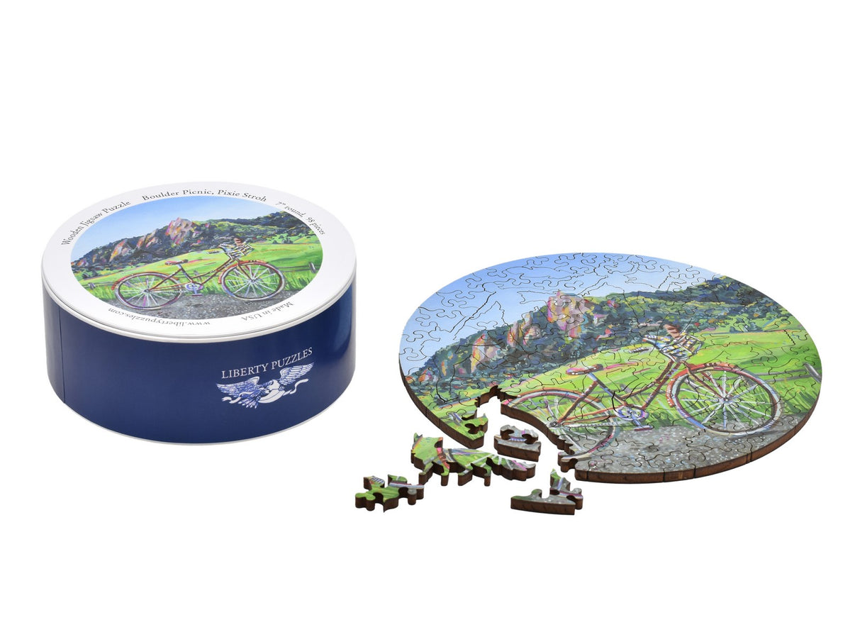 Boulder Picnic Wooden Jigsaw Puzzle Liberty Puzzles