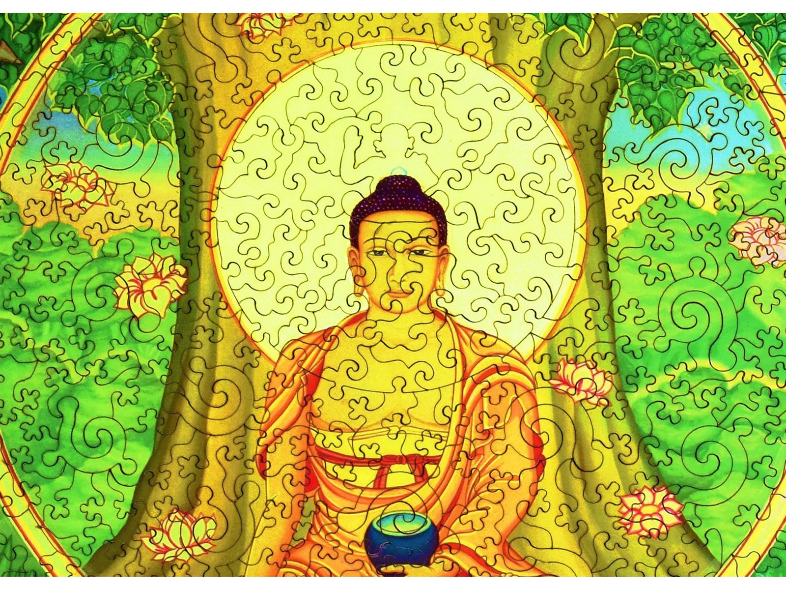 Puzzle Buddha, 1 500 pieces