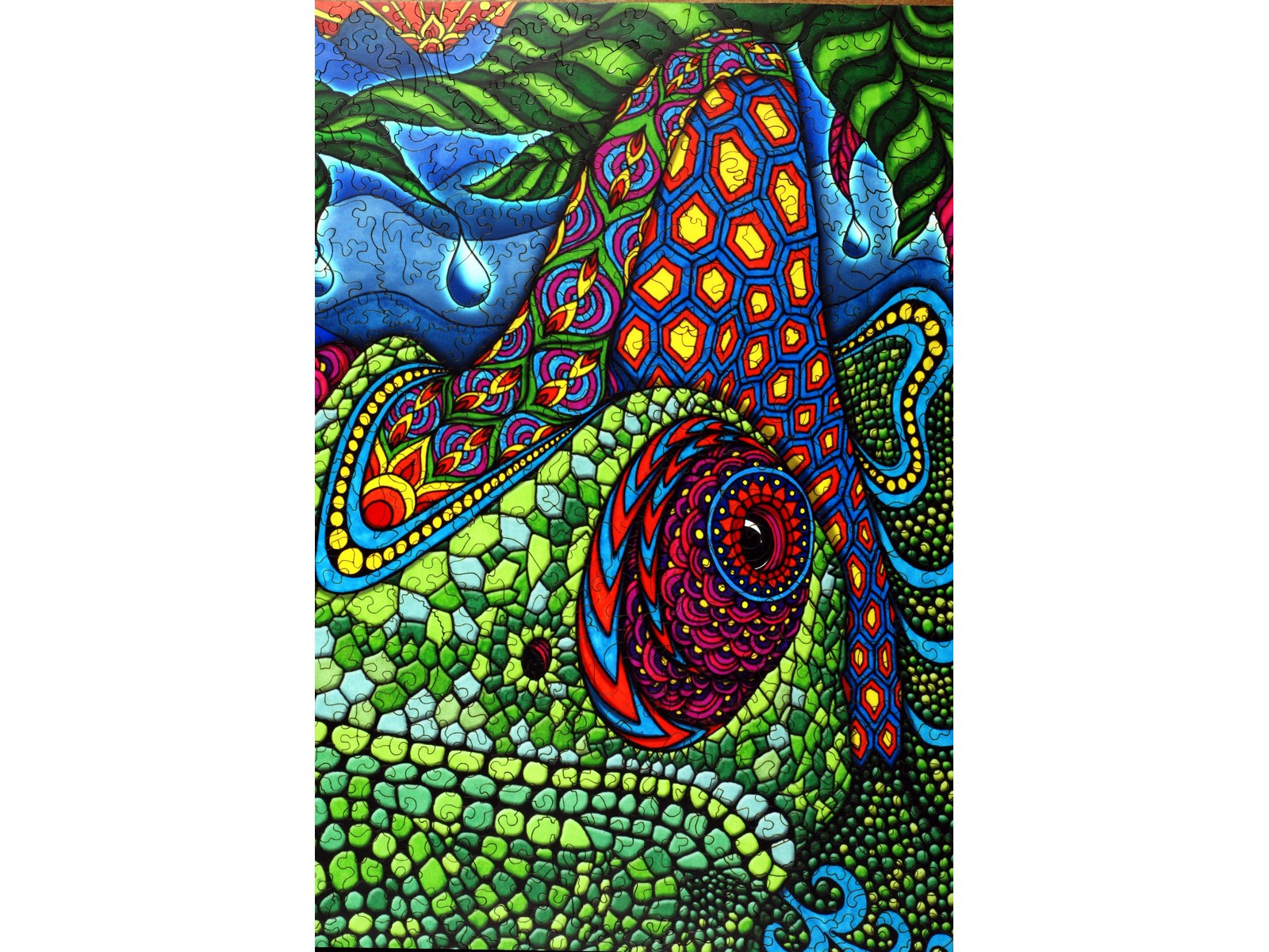 Le Chat - Mandala Puzzles - Puzzle en Bois - Puzzles de Forme Innovants Le Chat - Mandala Puzzles - Puzzle en Bois - Puzzles de Forme Innovants