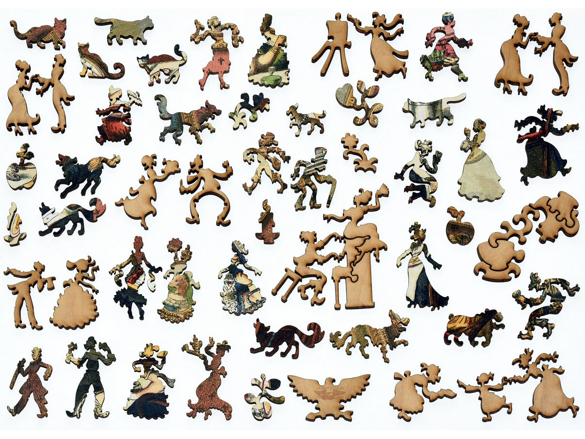 The Dogs Dinner Party Wooden Jigsaw Puzzle Liberty Puzzles