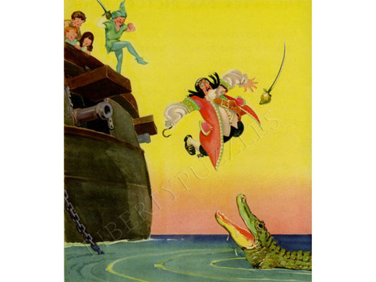 The image for the puzzle, Hook Overboard, with a watermark.