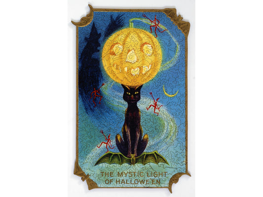 The front of the puzzle, Mystic Light of Halloween.