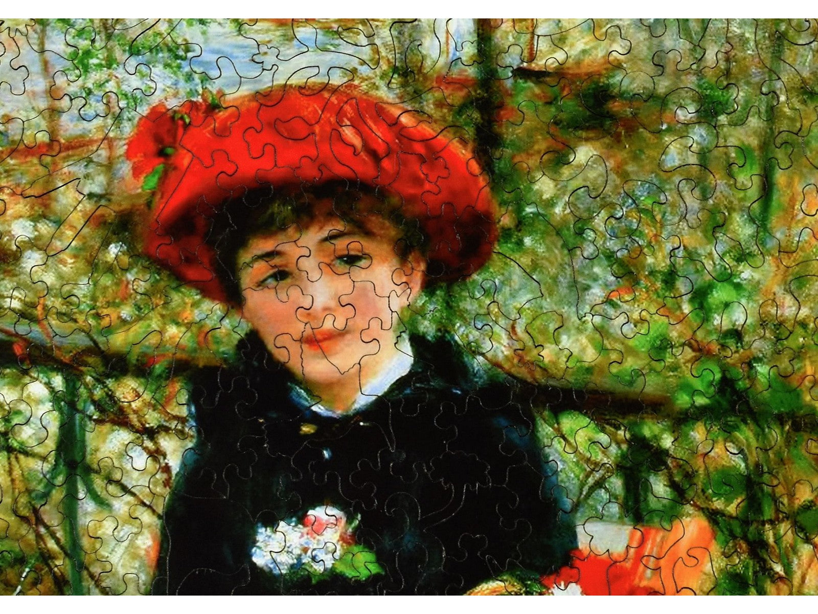 On The Terrace Wooden Jigsaw Puzzle | Liberty Puzzles