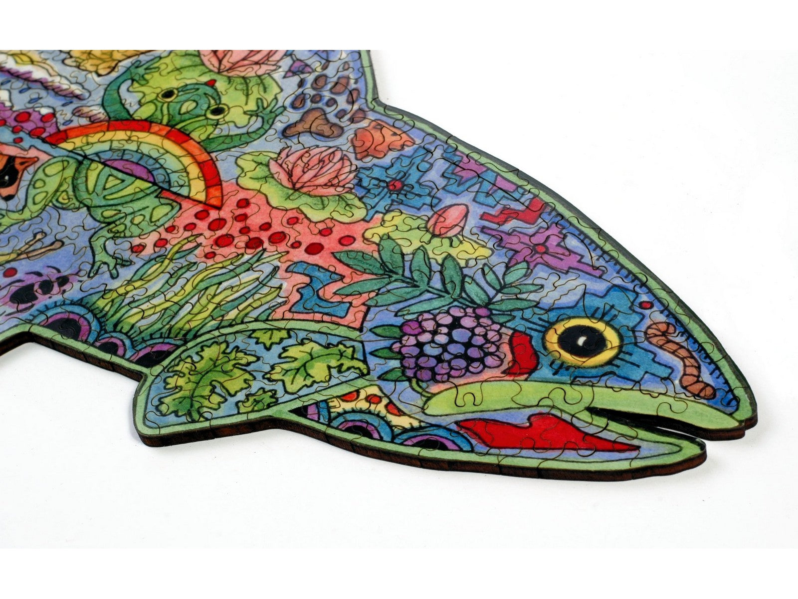 Liberty Wooden Jigsaw Puzzle - Rainbow Trout - 254 offers pieces