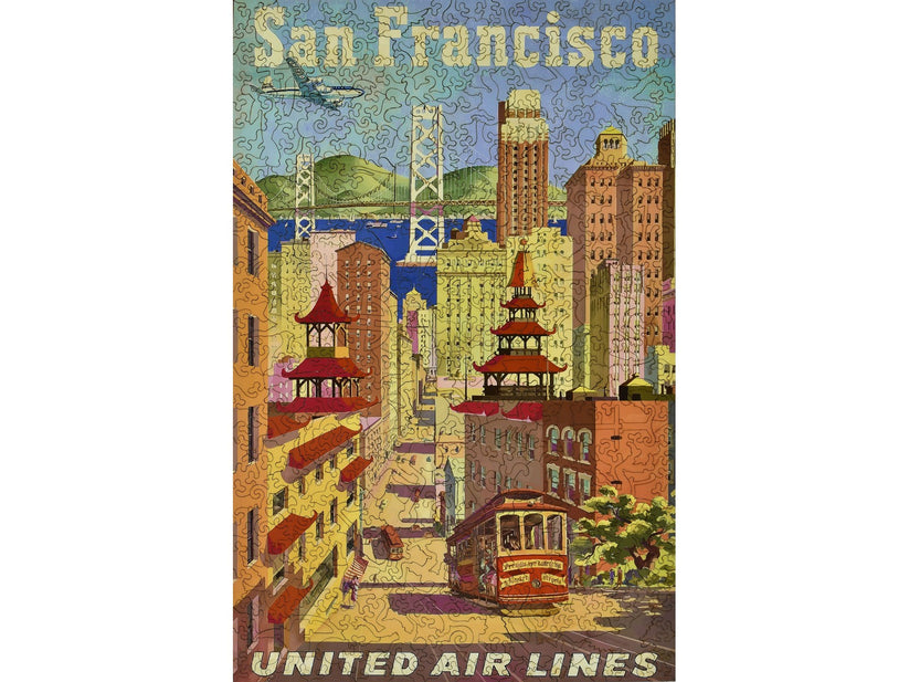 Liberty Puzzles Joseph Feher San Francisco United Airlines