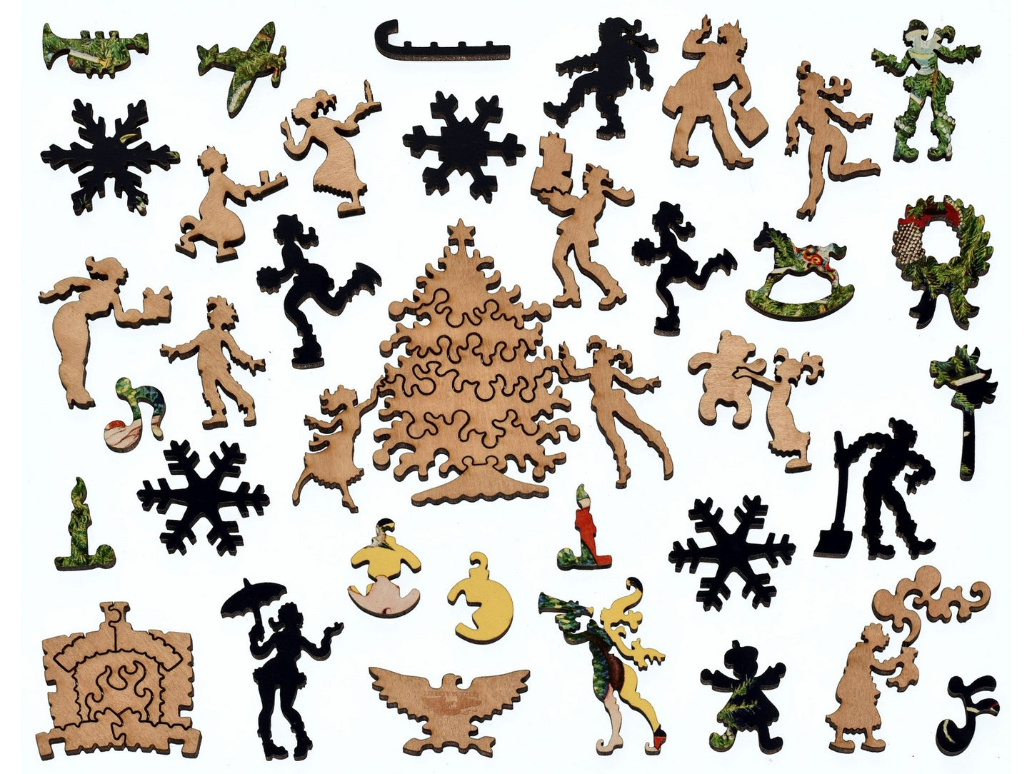 The whimsies that can be found in the puzzle, Vogue Christmas Gifts Number.